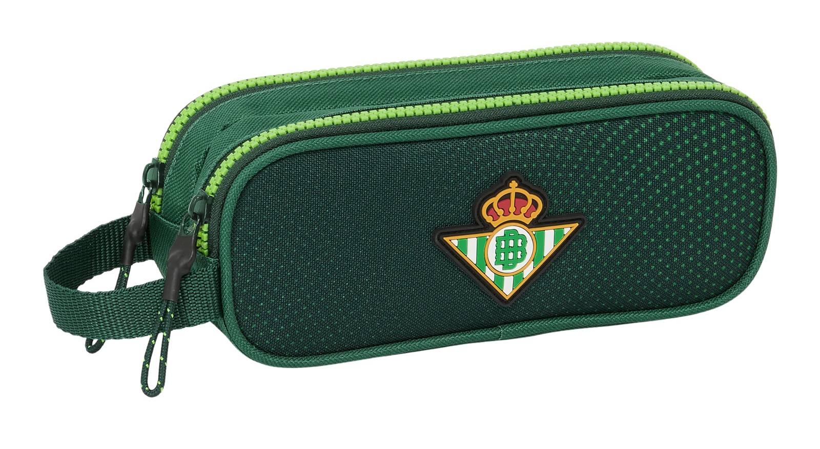 School Case Real Betis BalompiT Green 21 X 8 X 6 Cm NUOVO
