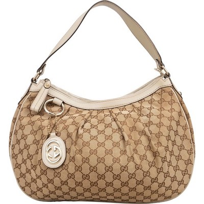 Gucci Monogram GG Sukey Shoulder Bag