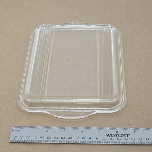Vintage PYREX 503-C Split Ribbed Glass Refrigerator Dish LID ONLY