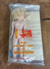 New Vtg Lingerie Lou Doll Sew Knit Costume Pattern Figure 1950s 60s Mid Century