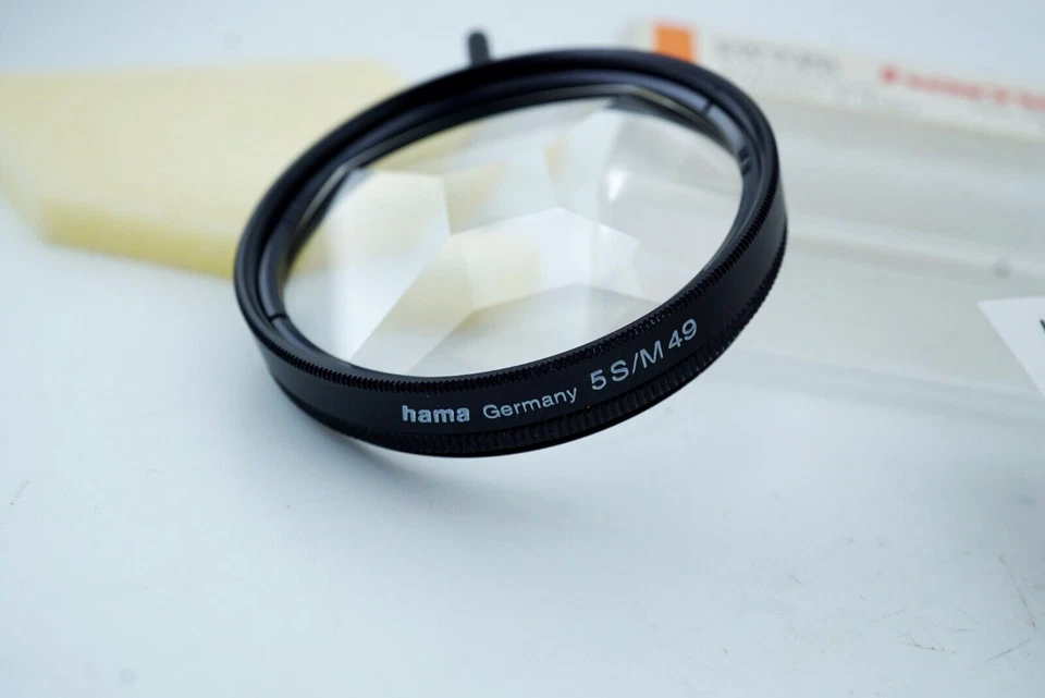 Vintage Hoya creative art Filter Hama M49 Tricklinse 5S Germany - Image 2 of 4