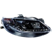 Scheinwerfer Passend FüR Set Seat Ibiza Baujahr 08-03/12 Klarglas/Schwarz