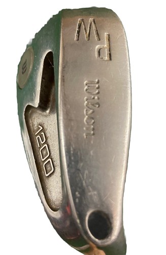 Wilson 1200 Pitching Wedge Regular Twist Steel 35.5" RH Men's With Vintage Grip - Picture 3 of 14