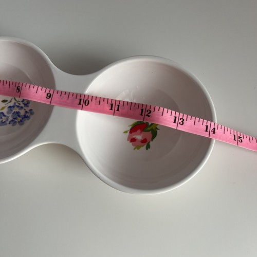 Cath Kidston Floral Melamine Serving Bowl Platter Buffet Snack & Dip Party Tray - Picture 9 of 9