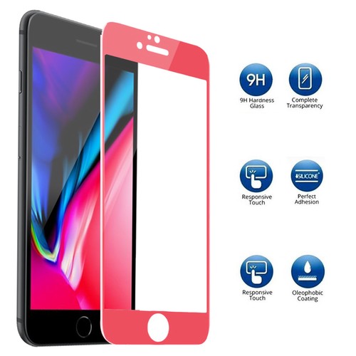 Full Coverage Tempered Glass Screen Protector For iPhone 8 8 7 Plus SE 14 13 12 - Picture 21 of 56