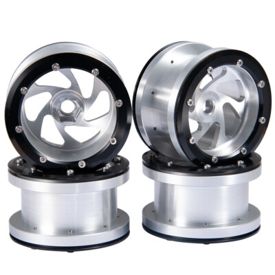 US STOCK Alloy 2.2'' Beadlock Wheel Rims For 1:10 RC AXIAL Wraith RR10 YETI TRX4