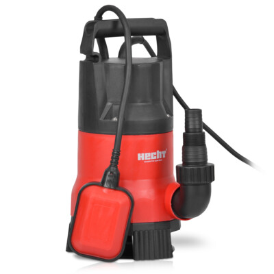 Schmutzwasserpumpe Tauchpumpe 750W 10m 12500L Garten Teich Wasser Fäkalien Pumpe