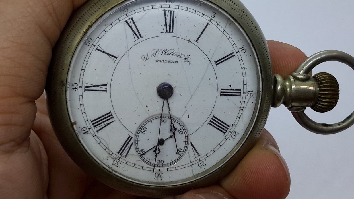 U.S. Watch Co. (Waltham, Mass) Grade 45 Pocket Watch image 2