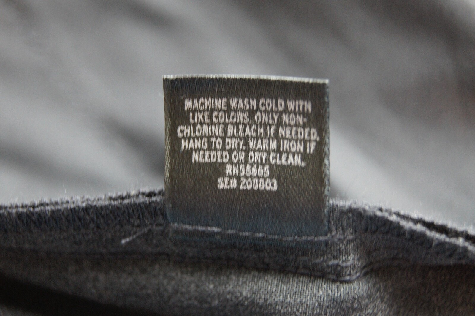 SEMANTICS Charcoal Gray Wool Flat Front Wide Leg … - image 11