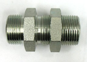 AF 4325-08-08 - 1/2 Male O-Ring Face (13/16''-16 Threads) Bulkhead Union