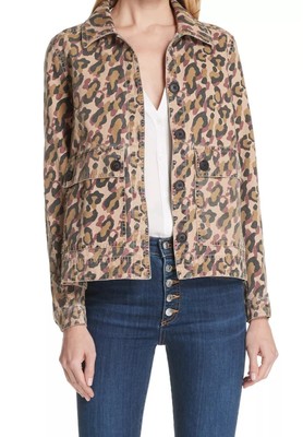 veronica beard leopard blazer