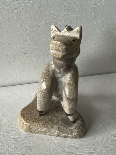 Zuni Rearing Horse Fetish Zuni by Enrike Leekya *SIGNED* New Jasper F5000 - Picture 2 of 7