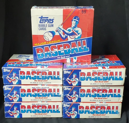 1988 Topps Baseball Cello Box 24 Packs 28 Cards Per Pack