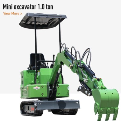 #ad #ad 2000lbs Mini Excavator Tracked Digger 13.5HP Hydraulic Thumb Bamp;S Gasoline In US $4900.00