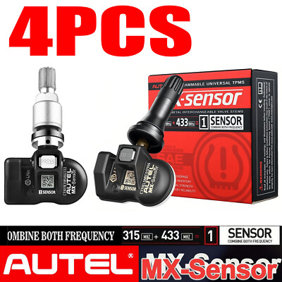 #ad #ad Newest Autel MX Sensor 315MHz433MHz TPMS Sensor Tire Tyre Pressure System Sensor $90.59