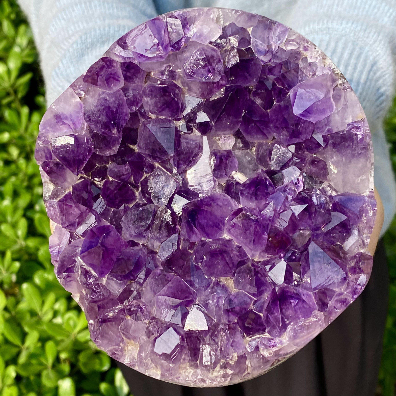 2.68LB Natural Uruguayan Amethyst Quartz CaveGeode Crystal eBay