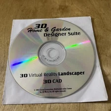 3D Home & Garden Designer Suite 3D Virtual Reality Landscaper 2001