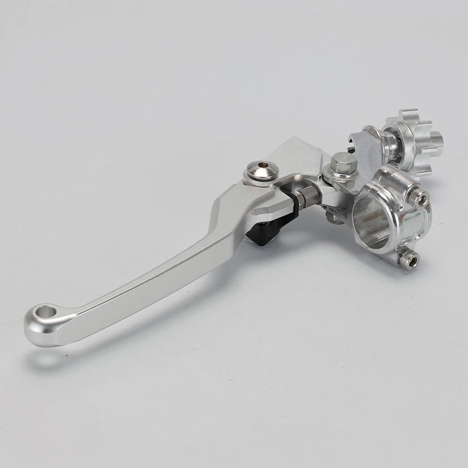 Левый рычаг сцепления 7/8 дюйма для KAWASAKI KX250/F ​KX450/F KX85 серебристый - Изображение 4 из 4