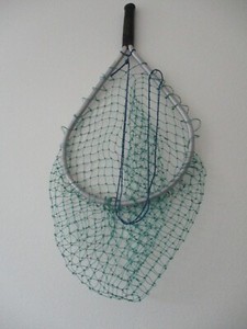 Vintage Hunt-Wilde New Old Stock Aluminum Frame FISHING NET 