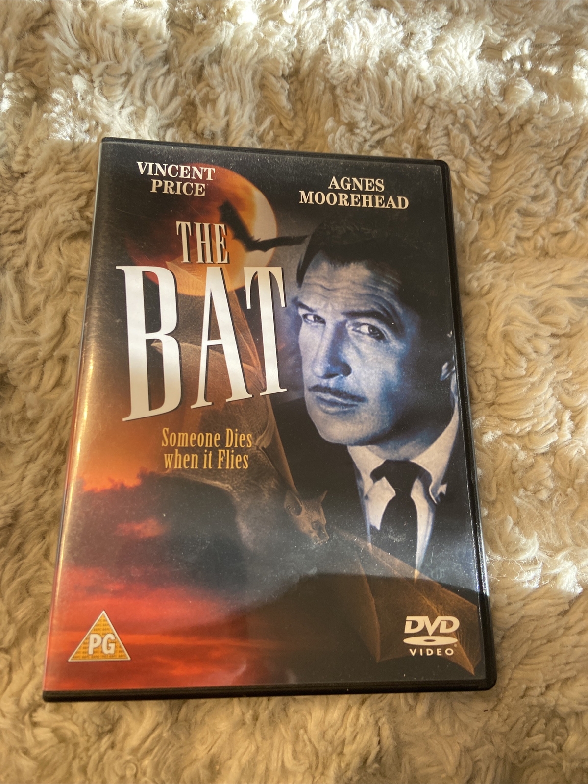 The Bat DVD (2003) Vincent Price, Wilbur (DIR) cert PG