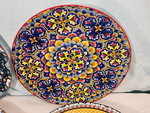 HENXFEN LEAD Colorful Porcelain Dinner Plates, Set of 6, NICE! - 第 4/20 張圖片