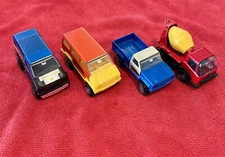 4 Vintage Tonka 4in Trucks Lot