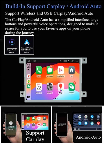 8.4" For 11-23 Chrysler 300 Dodge Charger Carplay Stereo Radio GPS Nav Head Unit - Picture 4 of 24
