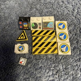 LEGO Town Space Port 6455 Space Simulation Station 100% Complete