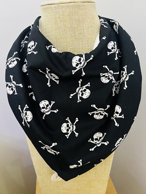 Adult Bandana Bib Special Needs Drool Neckerchief Dribble Scarf