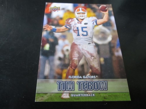TIM TEBOW (FLORIDA GATORS - QB) 2012 upper deck ROOKIE card #TT-2 mint