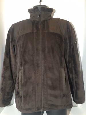 Nike ACG Zip Up Brown Sherpa Fleece Jacket North Face Style womans
