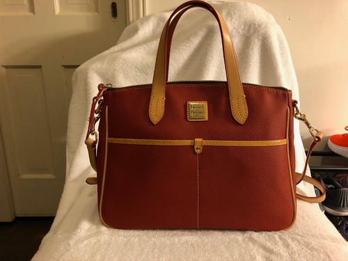Womens's Dooney & Bourke Handbag - Brick Red