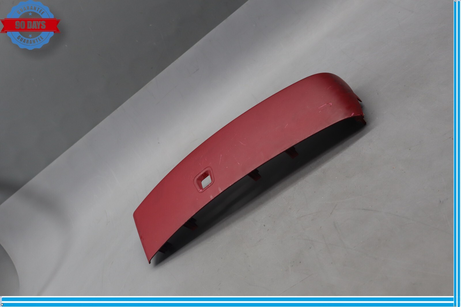 14-22 Maserati Ghibli Front Left Driver Side Seat Cover Panel Trim Red Oem