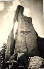 Needles Eye Custer State Park SD RPPC Real Photo Postcard c1950s