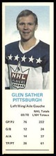 1970-71 Dad's Cookies Glen Sather Pittsburgh Penguins EX-EXMINT SET BREAK!