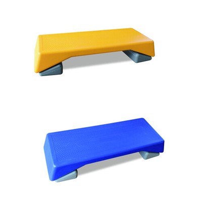 Aerobic Step Platform Trainer Adjustable Exercise Stepper Non-Slip Surface