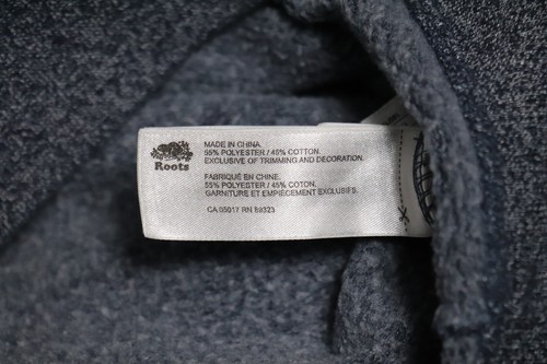 Roots Organic Whistler Navy Blazer Pepper Pullover Hoodie Youth Extra Large YXL - Picture 7 of 9