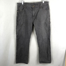 Dickies Carpenter Jeans Mens 37x30 Gray Denim Baggy Loose Skater Work