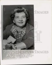 1969 Press Photo Dr.Cynthia Wedel Elected to World Council of Churches Presidium
