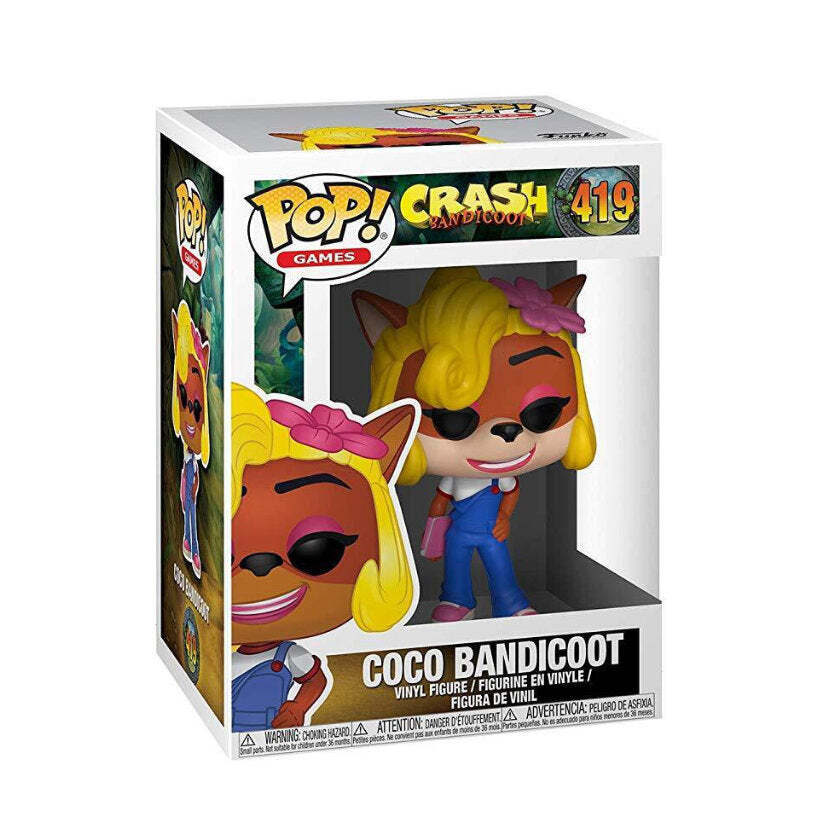 Funko Pop! Juegos - Coco Bandicoot #419