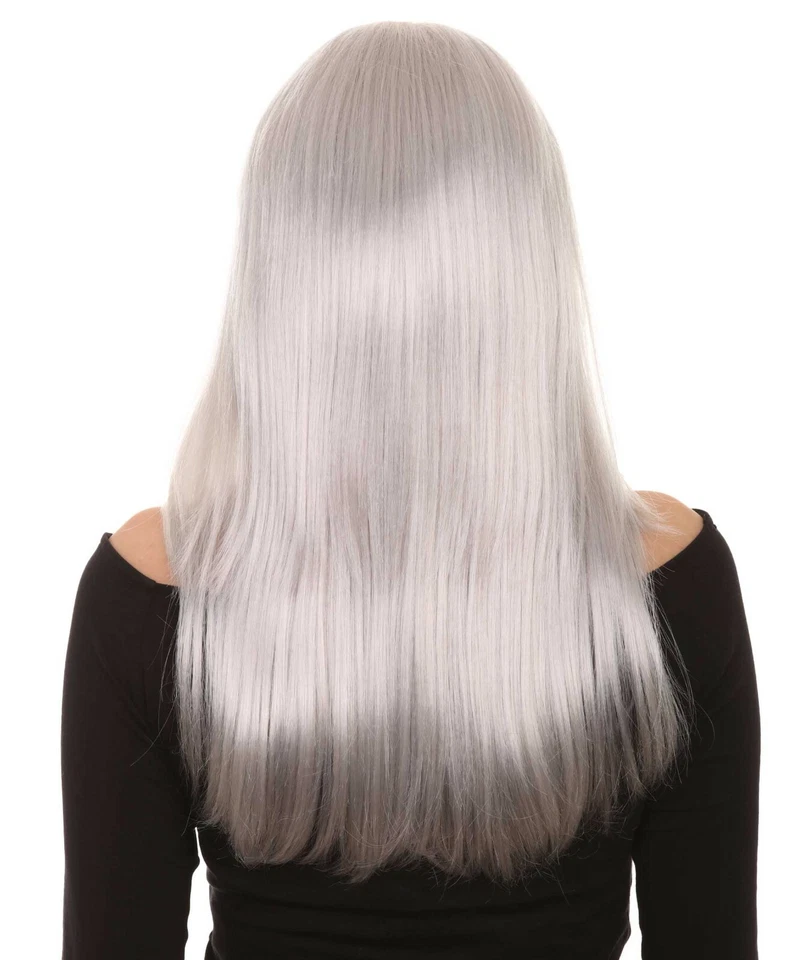 Peruca cinza festa cosplay sexy coleção glamour feminina adulta HW-688 (adulto) - Imagem 4 de 4