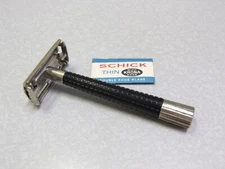 Vintage Schick Krona TTO Double Edge Safety Razor CLEAN