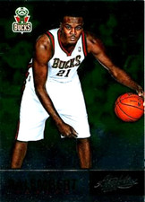 2012-13 Absolute #73 Samuel Dalembert Milwaukee Bucks