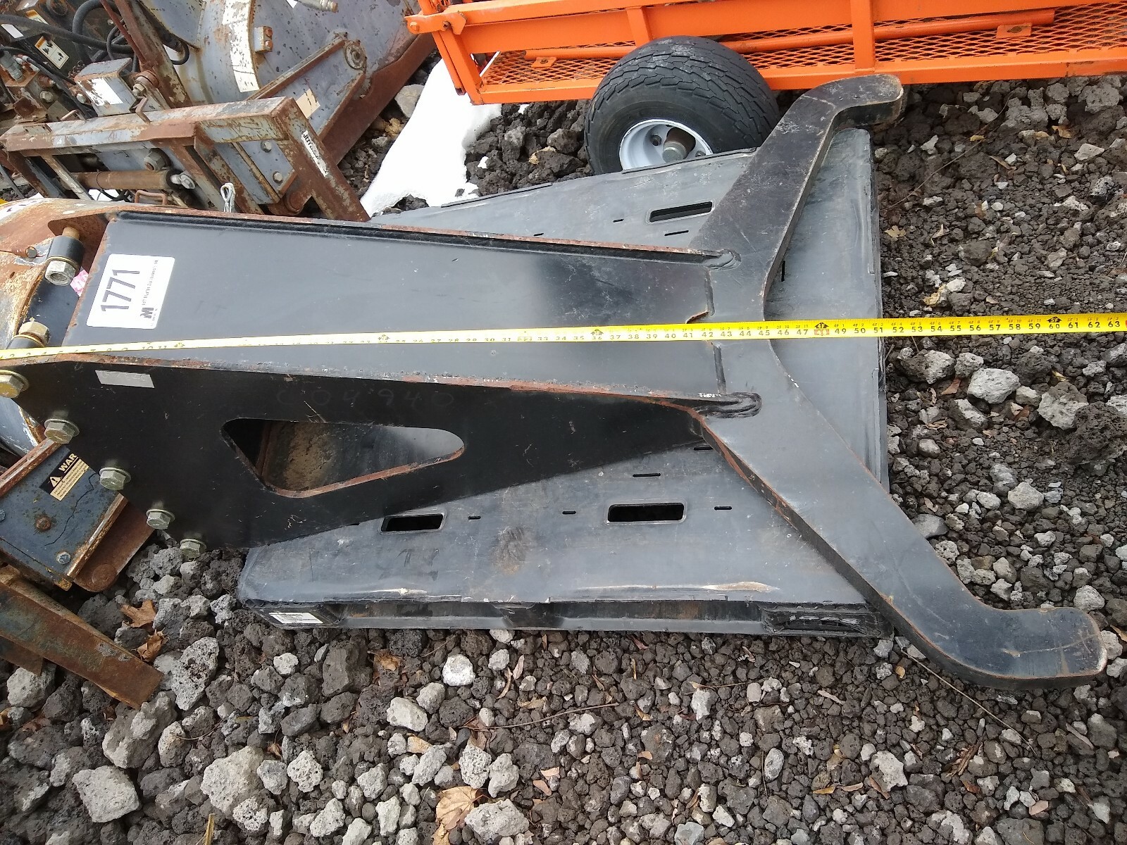 New Excavator Skidsteer skid steer tree rammer demo attachment land