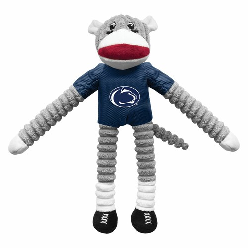 Penn State Sock Monkey Pet Toy 