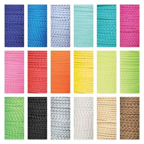 5m PP Kordel Band Kordel Schnur 1,5 mm Polyesterkordel Schnullerketten Meterware - Bild 6 von 9
