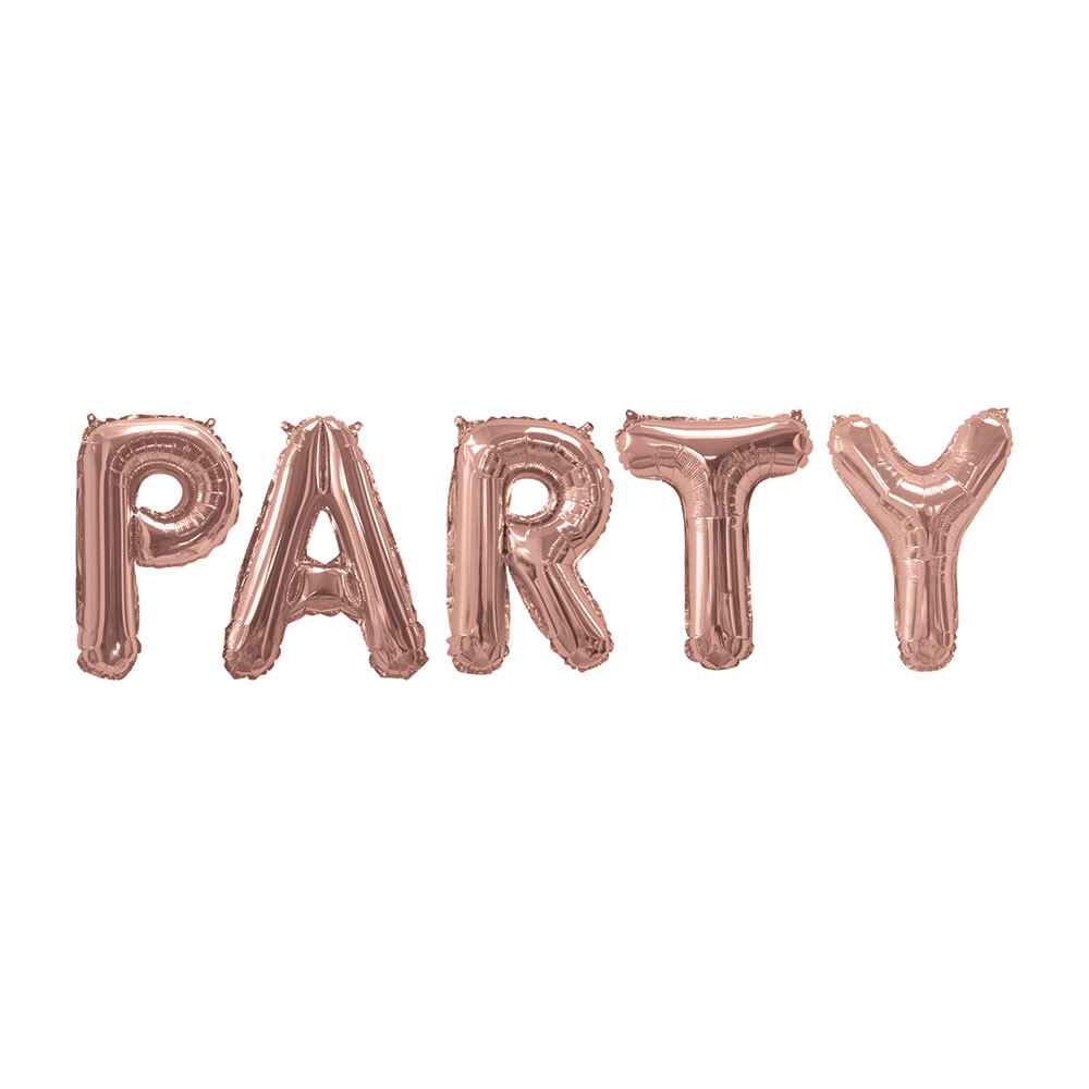 Prom Night Decorations PARTY Balloon Banner School Leavers Ball Dance Rose Gold