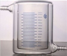 Jacketed Glass Beaker Brand New 250Ml For Photocatalytic Experiment xk