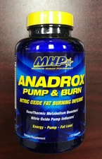 MHP ANADROX Pump & Burn Nitric Oxide Fat BURNING INFERNO - 112 Capsules 