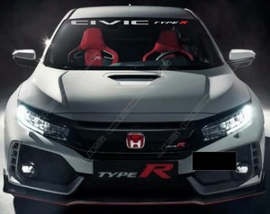Honda Civic Type R Vossen Vfs10 Silver Metallic